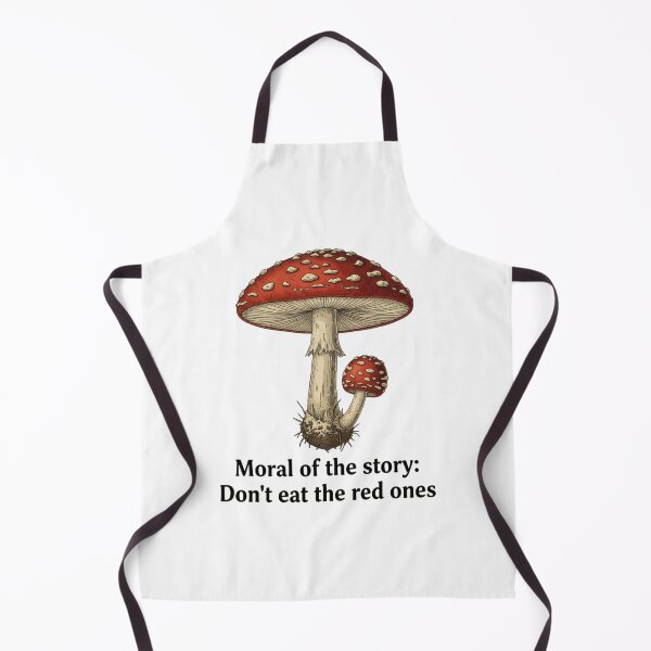 Item preview, Don't Eat The Red Ones - Vintage Mushroom Botanical Art designed and sold by NonditStudio.