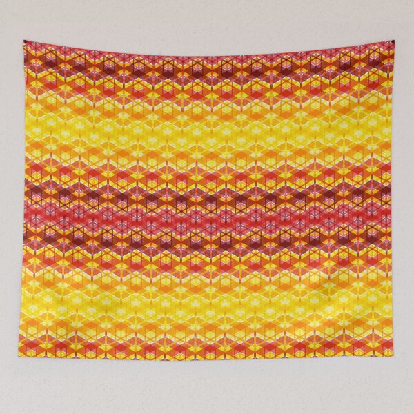Item preview, Geometric Patterns (Sunset Colors 2) designed and sold by SideDishDesign.