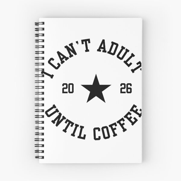 Item preview, Overworked Adult Coffee Shirt – I Can’t Adult Until Coffee designed and sold by ChameraDesign.
