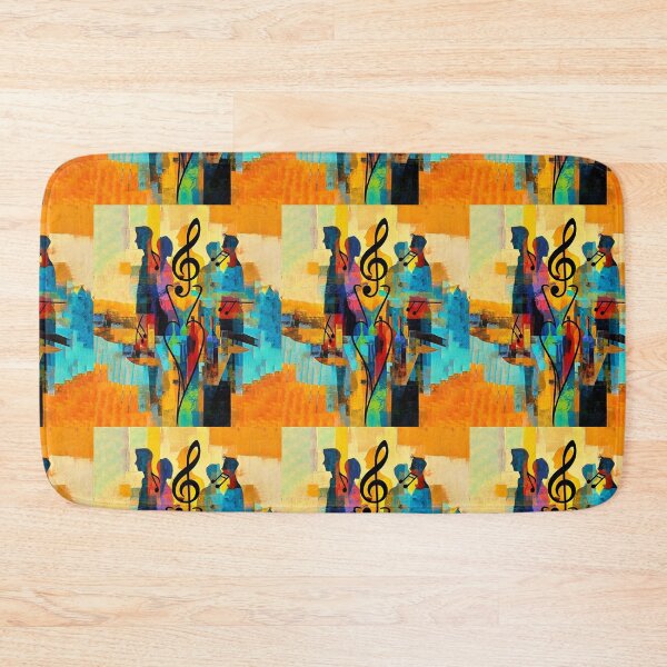 Item preview, Abstract Jazz Lounge: Music, Wine, and Love Heart designed and sold by AgingeR.