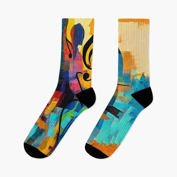 Item preview, Abstract Jazz Lounge: Music, Wine, and Love Heart designed and sold by AgingeR.