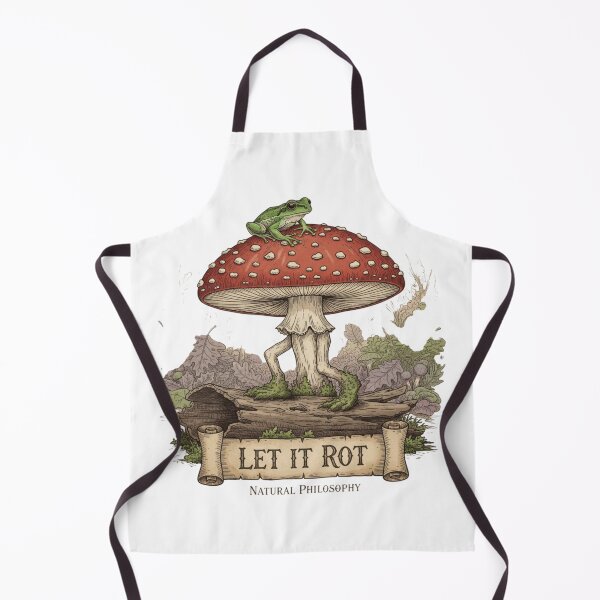 Item preview, Let It Rot - Vintage Amanita Mushroom Philosophy designed and sold by NonditStudio.
