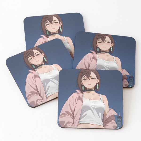 Item preview, Momo Ayase Dandadan Anime Girl Waifu Night Allure designed and sold by Tokyonomad.