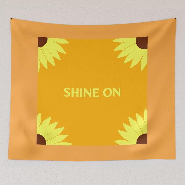 Item preview, Shine On – Sunflower Positive Quote | Cheerful Motivational Gift designed and sold by katerin17.