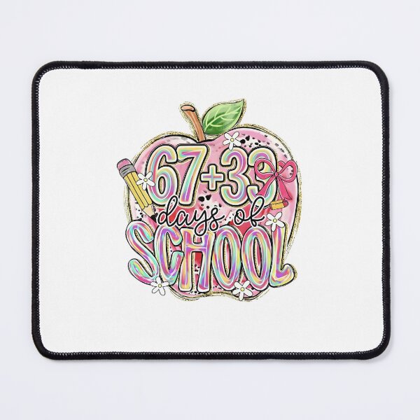 Item preview, Happy 67+33 Days of School designed and sold by ChristinDresner.