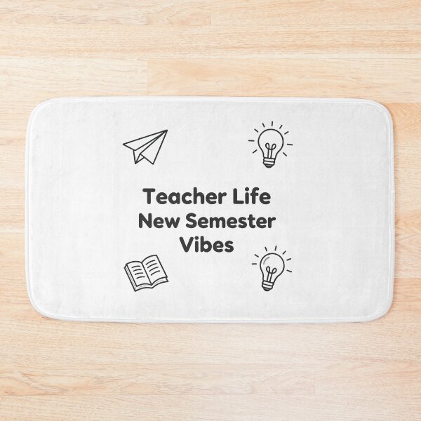 Item preview, Teacher Life New Semester Vibes T-Shirt  Back to School Teacher Gift Tee designed and sold by Design-Pro-21.