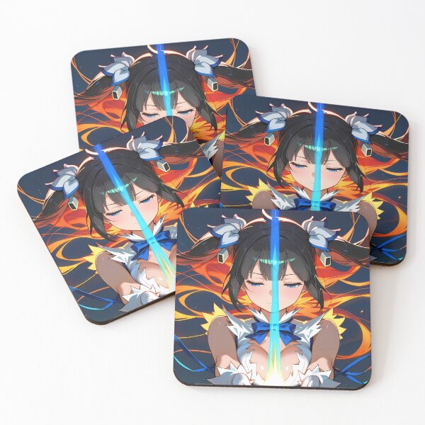 Item preview, Hestia Danmachi Anime Girl Waifu Fantasy Energy Fire Light designed and sold by Tokyonomad.