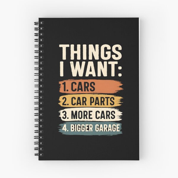 Item preview, Things I Want Cars Car Parts Bigger Garage designed and sold by dudelinart.