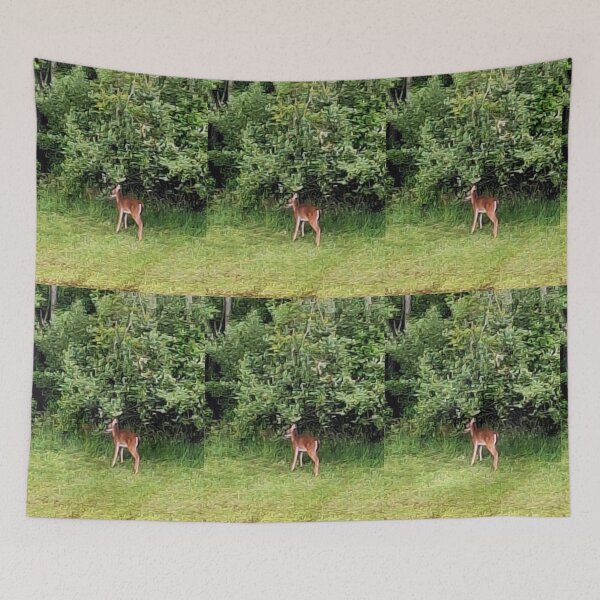 Item preview, Foraging Doe at Treeline 2 designed and sold by Oceandiana.