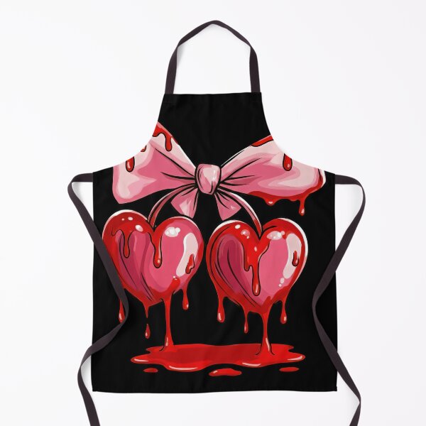Item preview, Dripping Heart Bow Aesthetic Sticker designed and sold by LashondaGreen89.