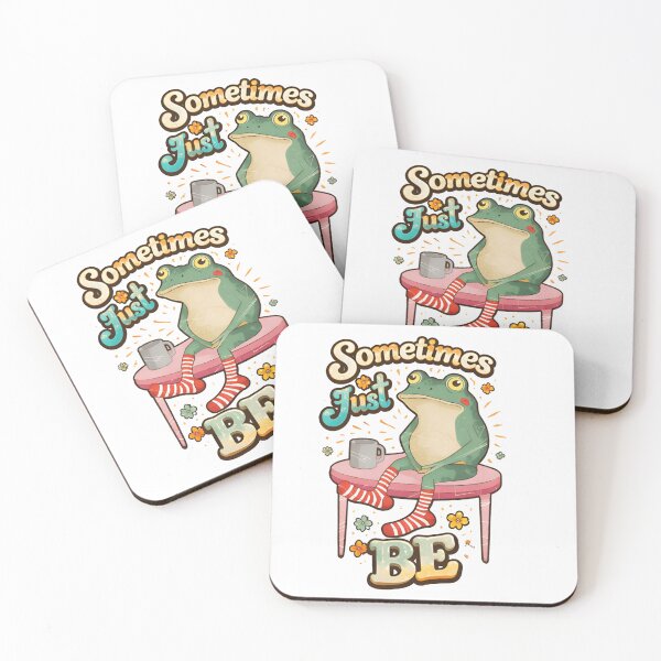 Item preview, Retro Frog Sometimes I Just Be T-Shirt  - Cute Cottagecore Froggy in Socks Tee designed and sold by ZyxDes.