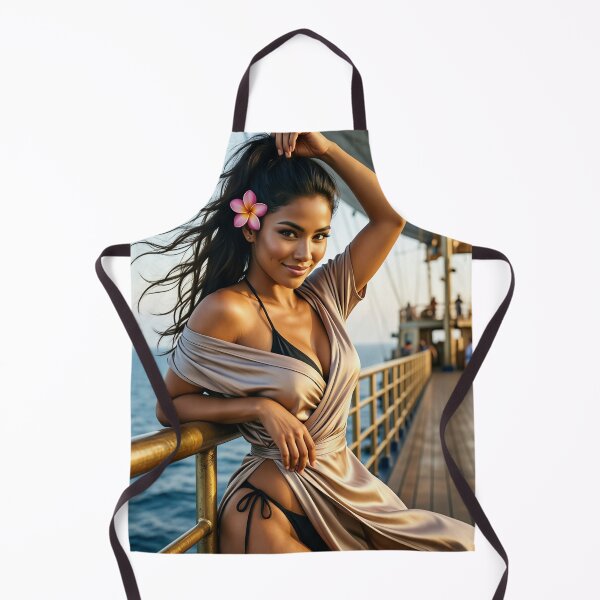 Item preview, Shanti in golden wrap on a luxury sea zeppelin designed and sold by CathryneDelamort.