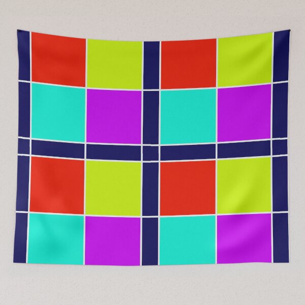 Item preview, Primary Pause – Bold Color Blocks in Structured Balance designed and sold by Fun In The Sun .