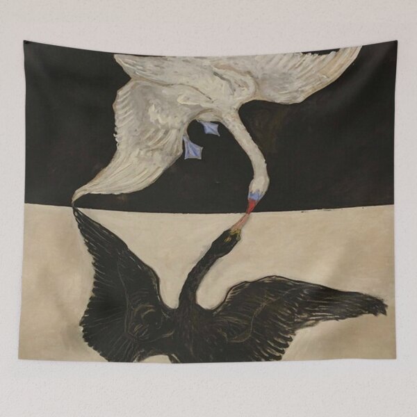 Item preview, Poster Hilma af Klint - The Swan - No 01 designed and sold by ColemanOlmos.