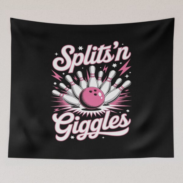 Item preview, Funny Splits 'n Giggles Bowling Team Cute Bowler designed and sold by HORIZBoutique.