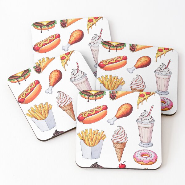Item preview, Delicious food pattern designed and sold by Masha_D.
