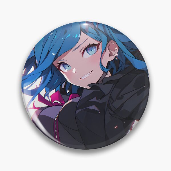 Item preview, Mukuro Ikusaba Danganronpa Anime Girl Action Dynamic Battle Energy designed and sold by Tokyonomad.