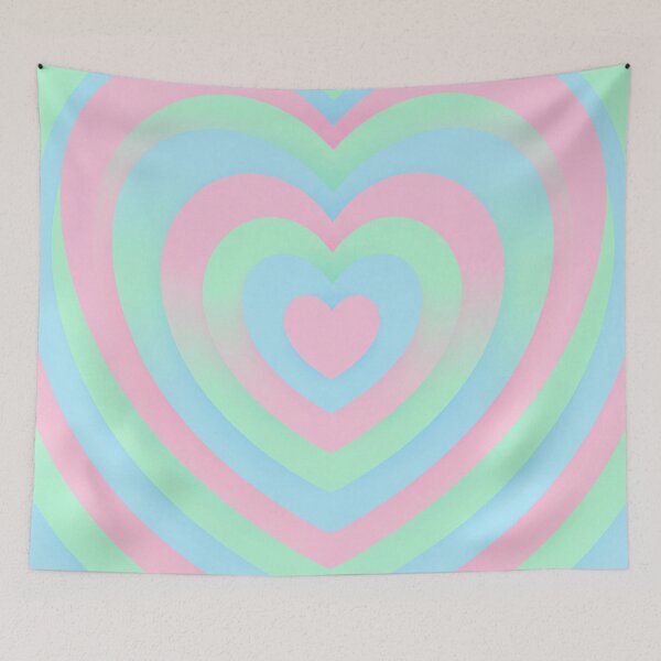 Item preview, Pastel Heart Aesthetic – Cute Soft Love Gradient Design designed and sold by MuseAI.