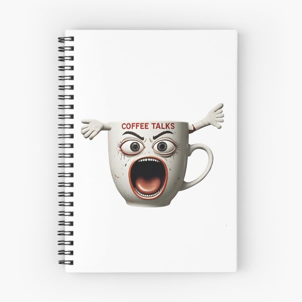Item preview, Screaming Coffee Cup - Funny Caffeine Addict Morning Mood designed and sold by SamaStudios.