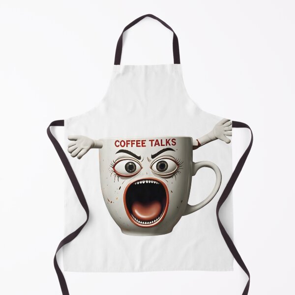 Item preview, Screaming Coffee Cup - Funny Caffeine Addict Morning Mood designed and sold by SamaStudios.