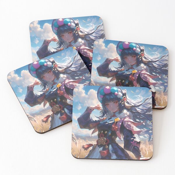 Item preview, Radiant Yun Jin Genshin Impact Meadow Festival China Fantasy Anime Girl designed and sold by Tokyonomad.