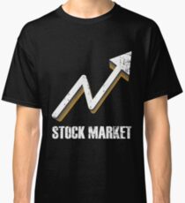 Stock market arrow gift stock market market Classic T-Shirt
