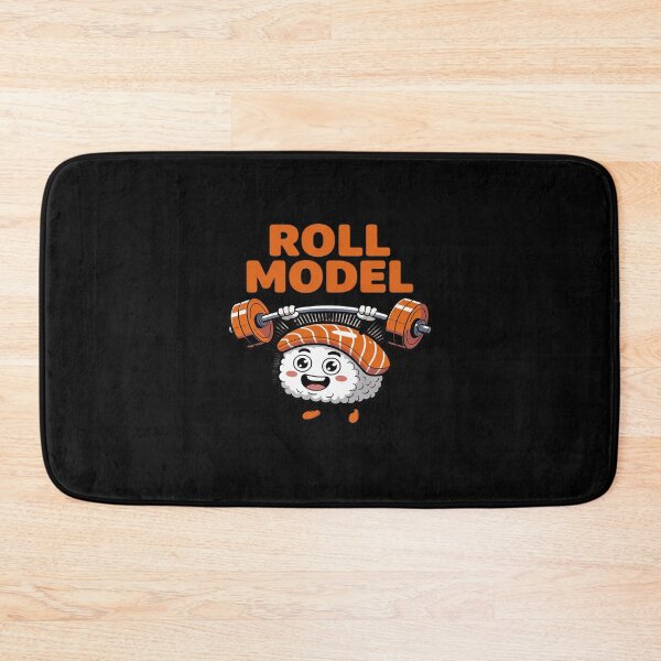 Item preview, Funny Sushi Roll Model Gym Workout Fitness designed and sold by HORIZBoutique.