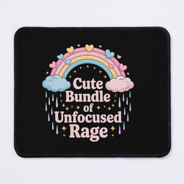 Item preview, Cute Sayings Joke Funny Goth Rainbow designed and sold by soundfulamp.