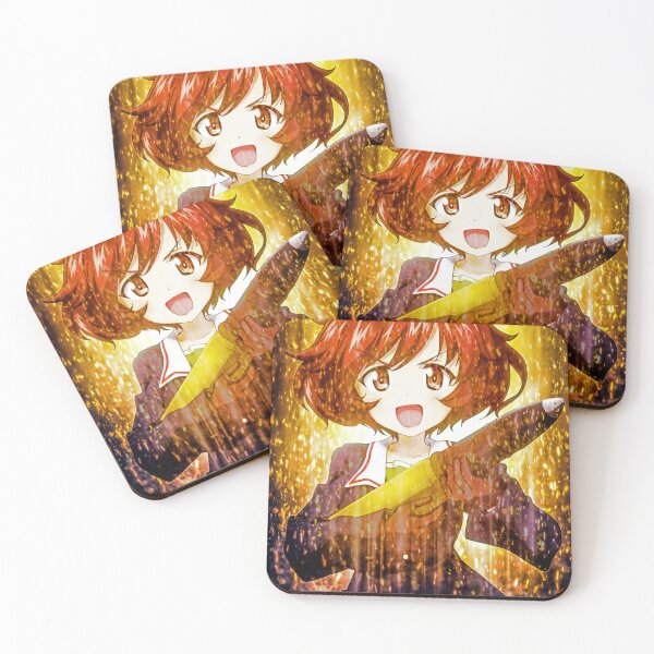 Item preview, Yukari Akiyama Girls Und Panzer radiant anime energy golden atmosphere moment designed and sold by Tokyonomad.