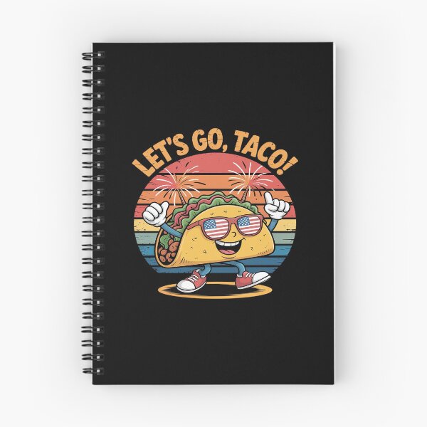 Item preview, Funny Taco Let's Go Taco 4th of july designed and sold by HORIZBoutique.
