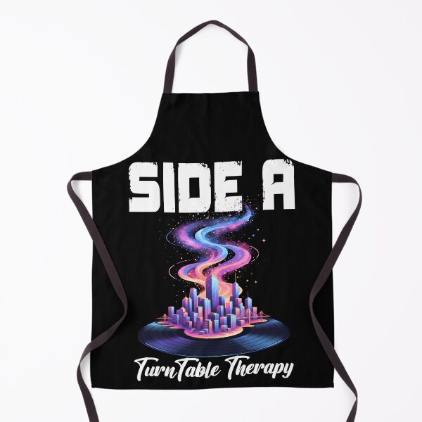 Item preview, SIDE A TURNTABLE THERAPY analog music vinyl player music lover albums designed and sold by Jt41.