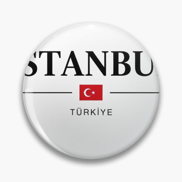 Item preview, Istanbul Turkiye Flag - Minimalist Aesthetic Travel Design designed and sold by rdvndgdln.
