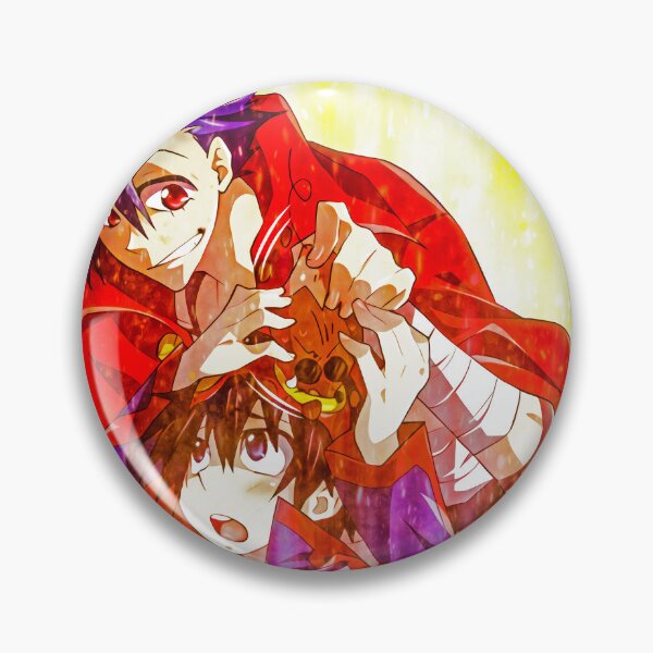 Item preview, Kamina Gurren Lagann heroic anime fiery bold glowing powerful dynamic spirit designed and sold by Tokyonomad.