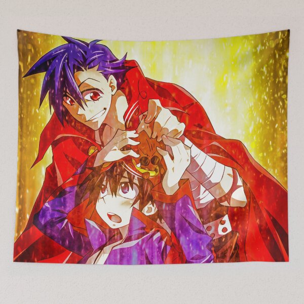 Item preview, Kamina Gurren Lagann heroic anime fiery bold glowing powerful dynamic spirit designed and sold by Tokyonomad.