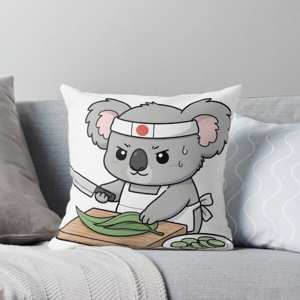 Item preview, Cute Koala Chef Cooking Illustration designed and sold by Koalangel.
