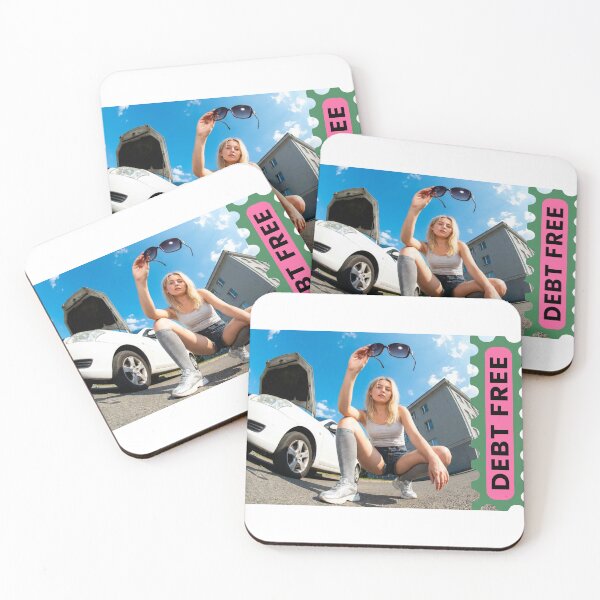Item preview, Debt Free Financial Freedom Y2K Aesthetic Girl Design designed and sold by HBDStudio.