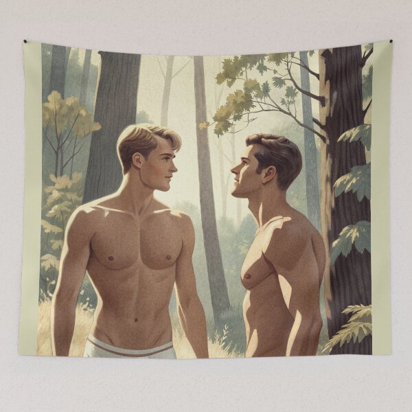 Item preview, Timeless Affinity: Guys a Forest Rendezvous designed and sold by gayishdesign.