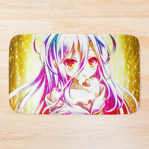 Item preview, Shiro No Game No Life dreamy anime glowing pastel soft radiant calm adorable anime girl designed and sold by Tokyonomad.
