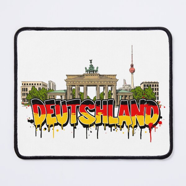 Item preview, Berlin Germany Skyline Souvenir - Brandenburger Tor & TV Tower designed and sold by Inkwell grove.