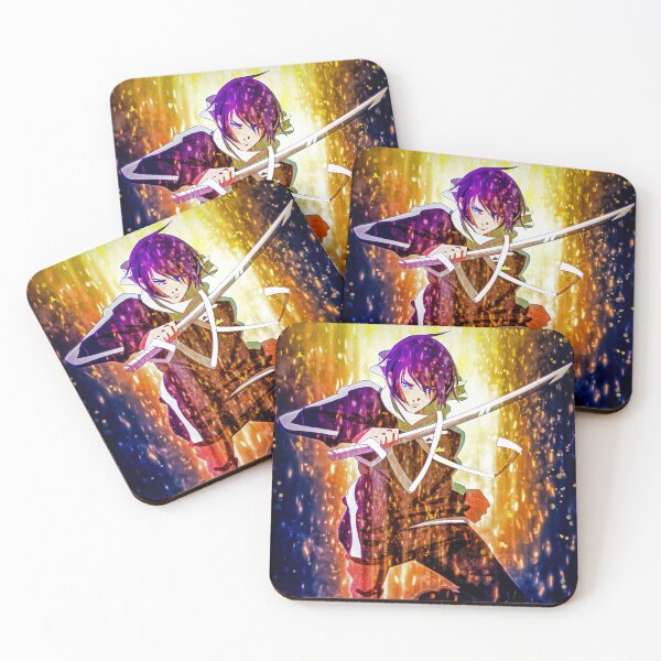 Item preview, Fierce Yato Noragami Power Anime Warrior Energy Flame Scene designed and sold by Tokyonomad.
