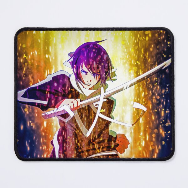 Item preview, Fierce Yato Noragami Power Anime Warrior Energy Flame Scene designed and sold by Tokyonomad.