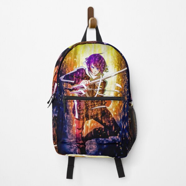 Item preview, Fierce Yato Noragami Power Anime Warrior Energy Flame Scene designed and sold by Tokyonomad.