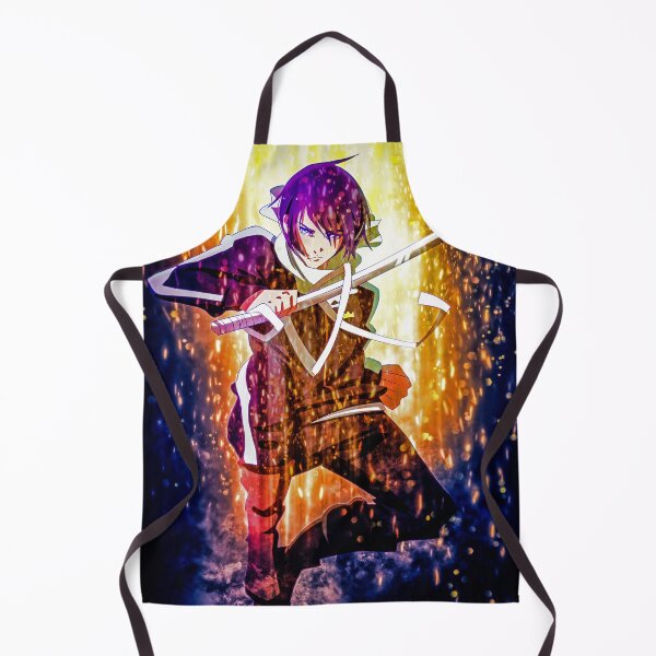 Item preview, Fierce Yato Noragami Power Anime Warrior Energy Flame Scene designed and sold by Tokyonomad.
