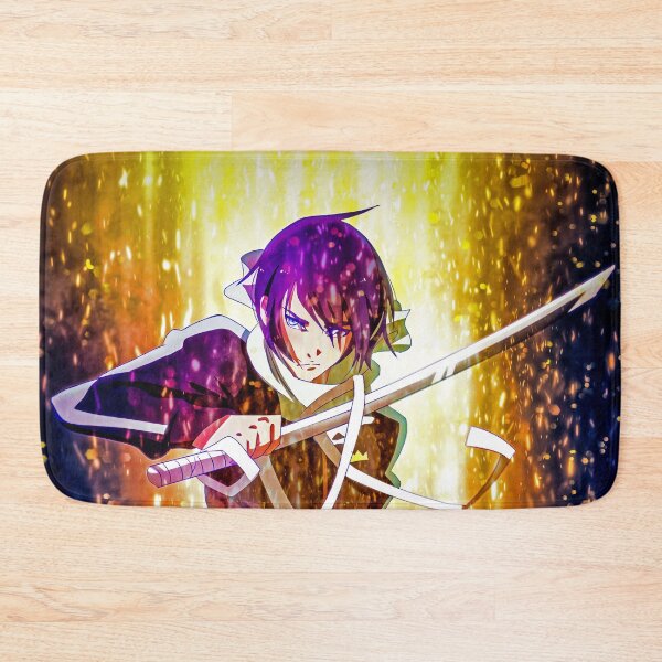 Item preview, Fierce Yato Noragami Power Anime Warrior Energy Flame Scene designed and sold by Tokyonomad.