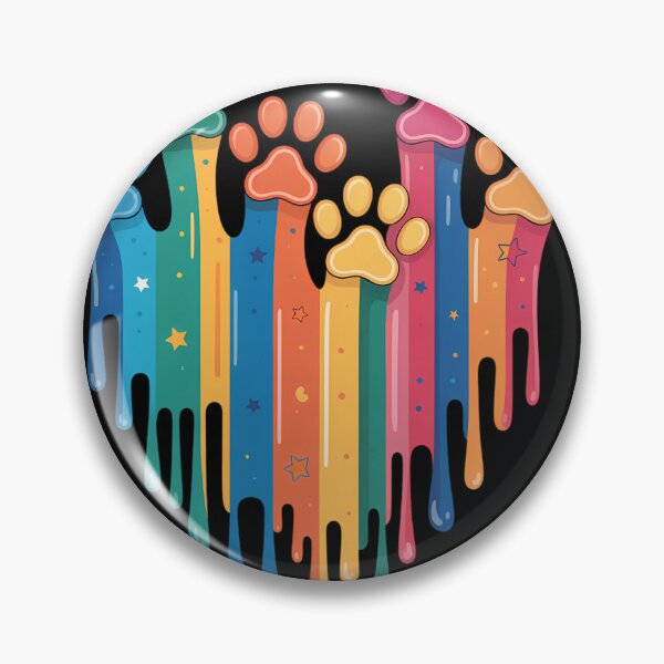 Item preview, Dog paw Heart Painting Heart Dogs designed and sold by morecondtiwhip.