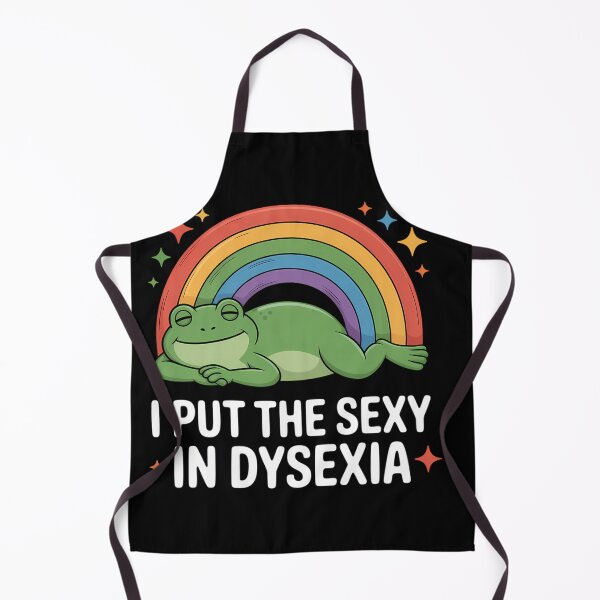 Item preview, Dyslexia Funny Frog Rainbow Neurodiversity Meme designed and sold by morecondtiwhip.