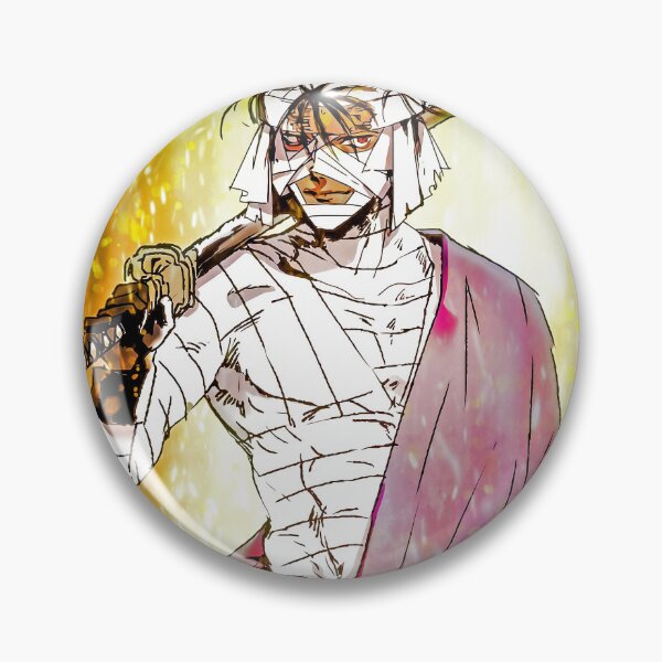 Item preview, Shishio Makoto Rurouni Kenshin Burning Samurai Anime Battle Aura designed and sold by Tokyonomad.