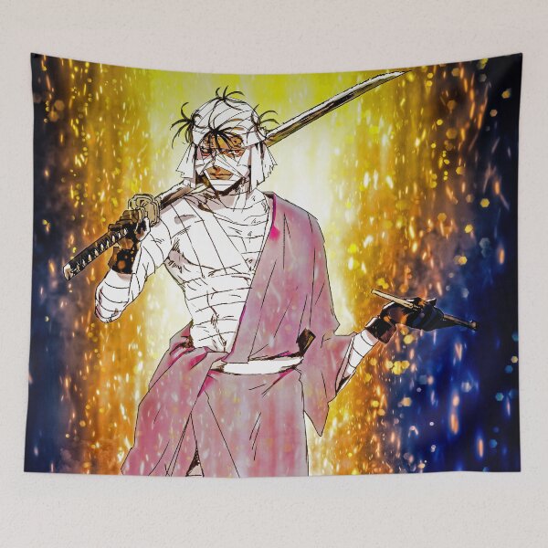 Item preview, Shishio Makoto Rurouni Kenshin Burning Samurai Anime Battle Aura designed and sold by Tokyonomad.