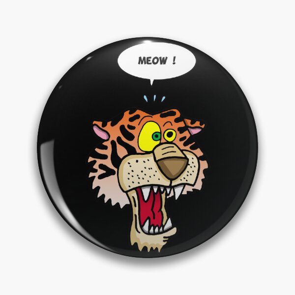 Item preview, Tiger meowing designed and sold by Lagueny.
