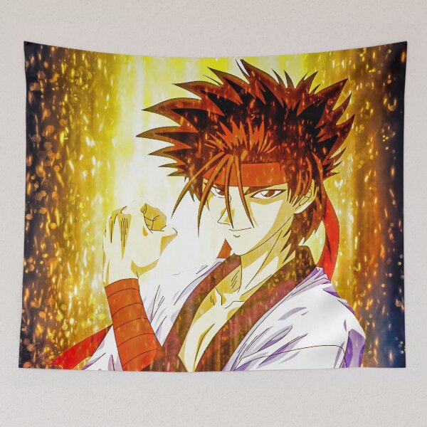 Item preview, Sagara Sanosuke Rurouni Kenshin Fiery Strength Anime Battle Spirit designed and sold by Tokyonomad.